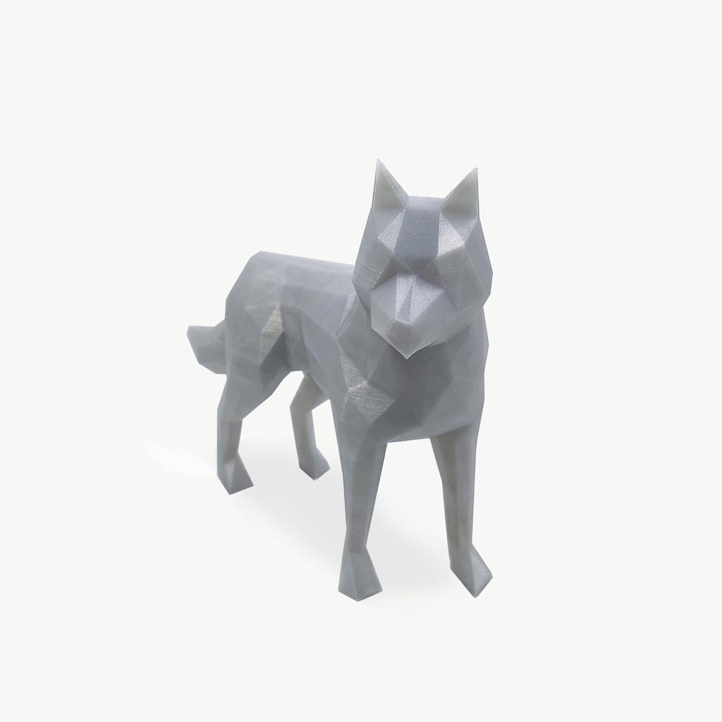 Enfeite Miniatura Husky 3D Standing Dog Vibe