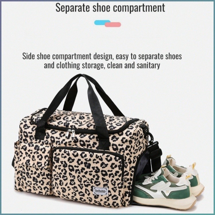 Toiletry Bag Standing Luggage Bag Wet and Dry Separation Outdoor Swimming Storage Large Capacity