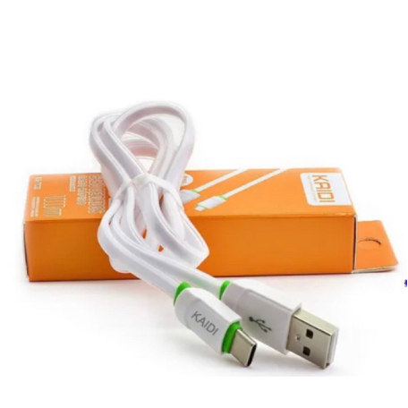 Cabo De Dados Turbo Fast Charging Original Kaidi Tipo-c 1 metro KD-39C e iPhone