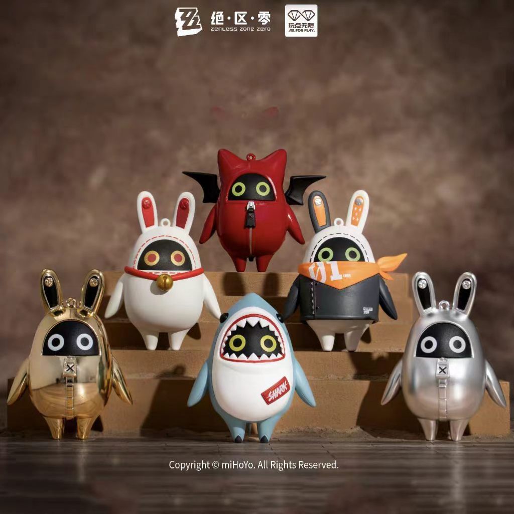 ZW [Genuíno] Play Point Unlimited Zone Zero BangBooStandee Cool Bangbu Series Mystery Box Trendy Play Figure Boneca Brin