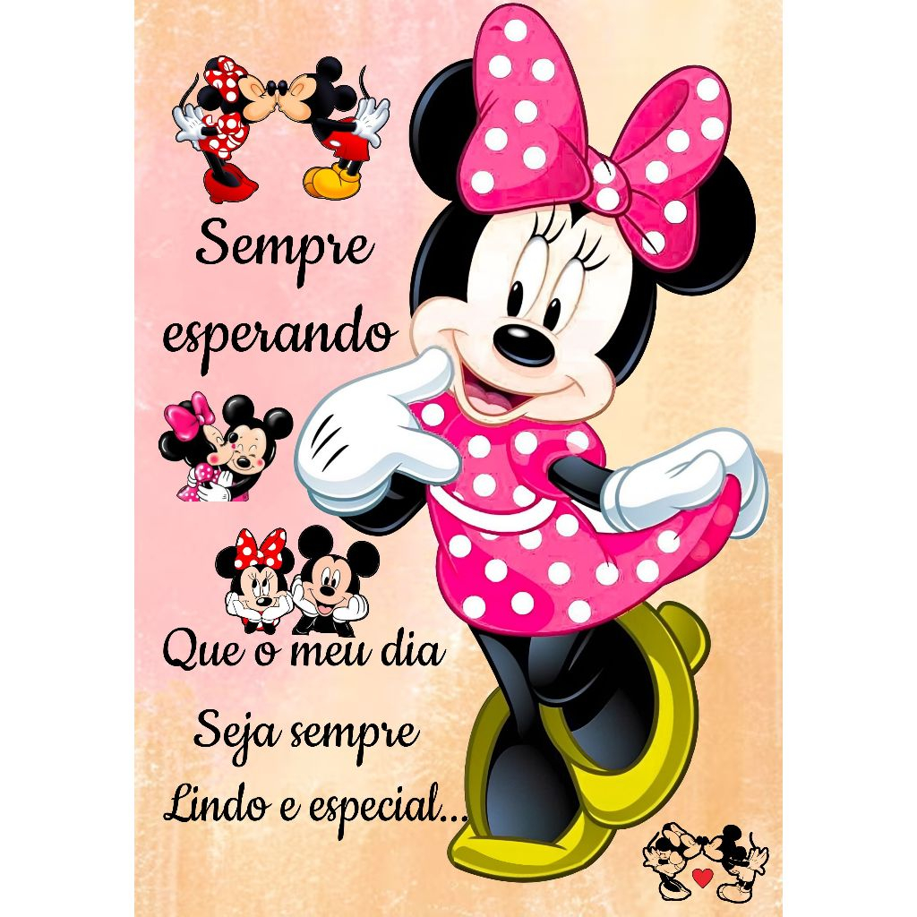 Adesivos  Minnie -Md: 29,7x x21,00-Adesivo em Vinil à prova d'água -Temos à pronta entrega Chega rapidinho