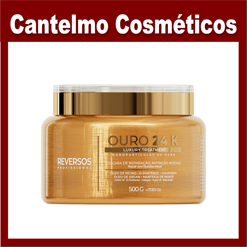 Reversos Profissional Ouro 24K Mask 500g