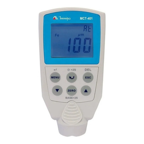 Medidor Digital De Espessura De Camada Tinta Mct-401 Minipa
