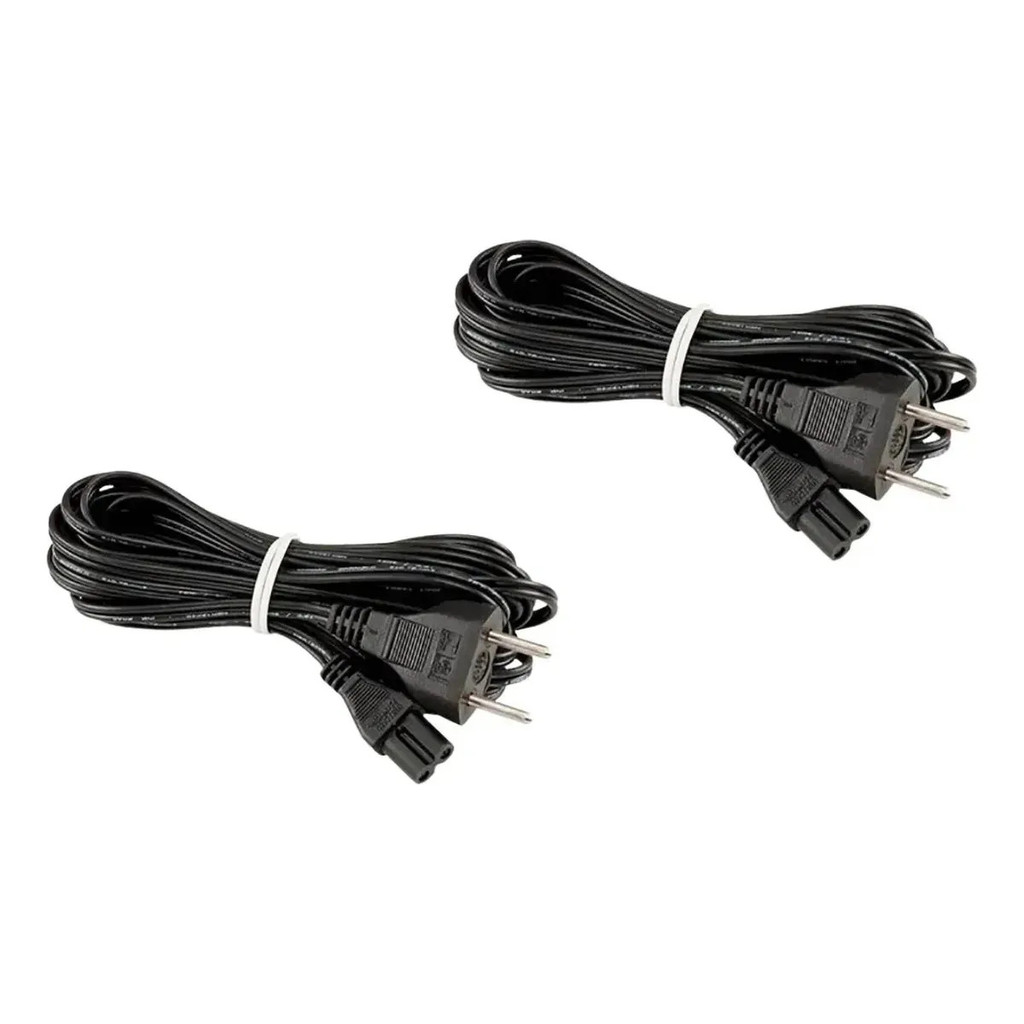 Kit 2 Cabos Tipo 8 Para Receiver Sony
