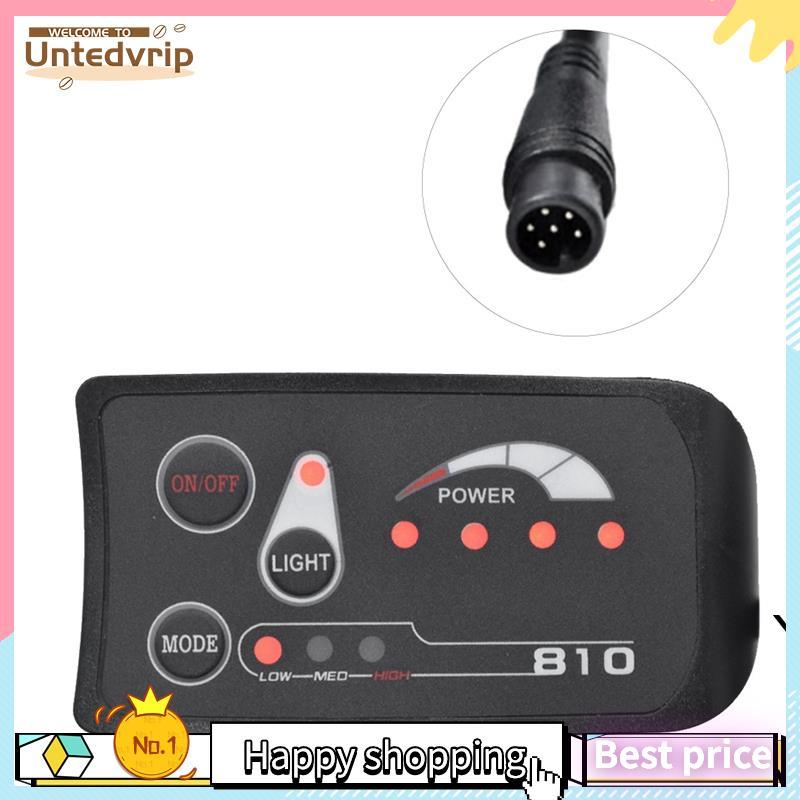 6PIN S810 Medidor De Bicicleta Elétrica Display LED IP65 36V UART Para (36V) Acessórios De Substituição