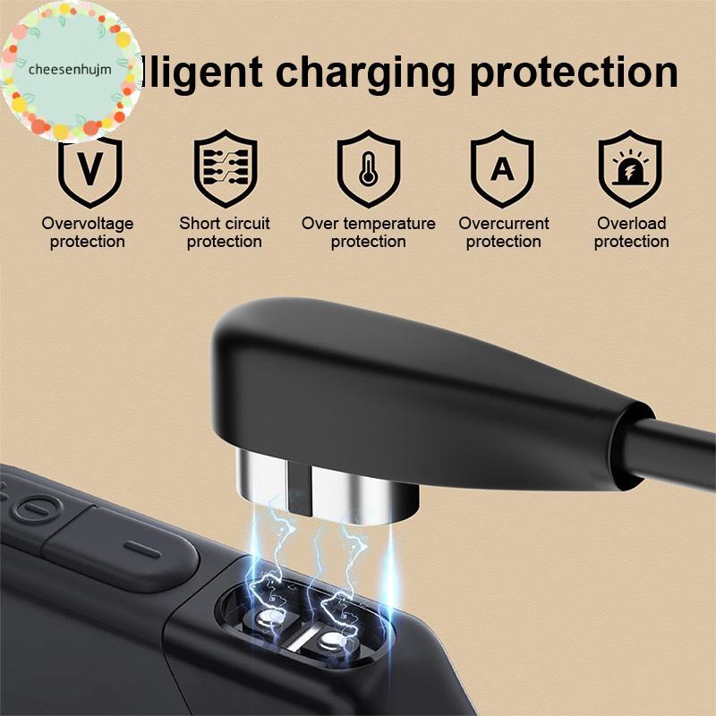 cheesenhujm Fone De Ouvido USB/Tipo-C Cabo De Carregamento Rápido Para Shokz AS800/S803/S810/Apenrun Condução Óssea Carr