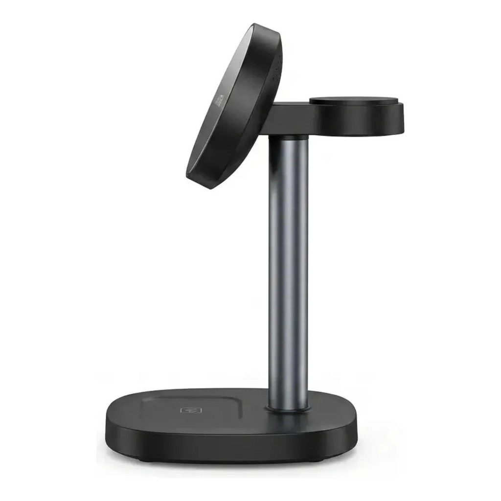 Carregador 3 Em 1 Sem Fio Magnético 15W para Celular, Fones e Relógio - C7INTEGRA