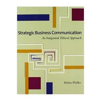 Strategic Business Communication With Infotrac autor Robyn C Walker