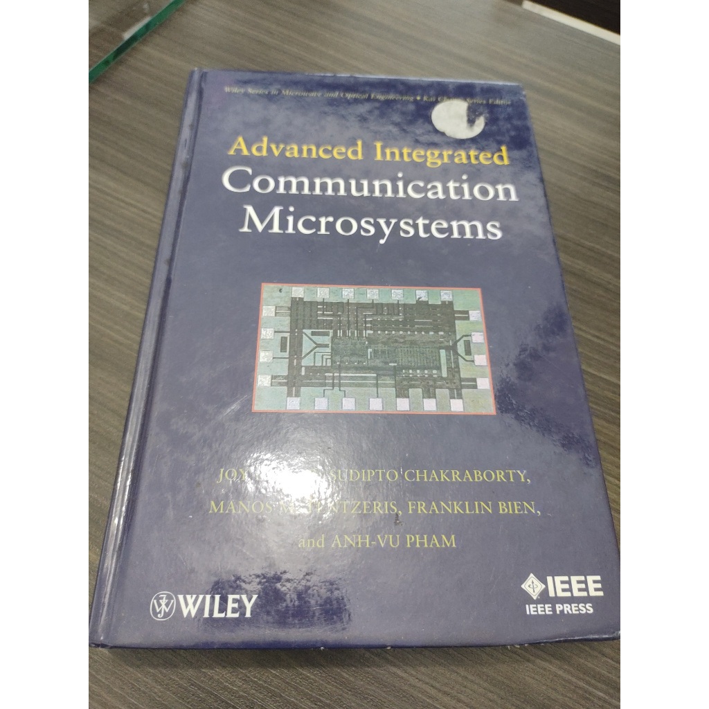 Livro Advanced Integrated Communication Microsystems Joy Laskar Sudipto Chakraborty
