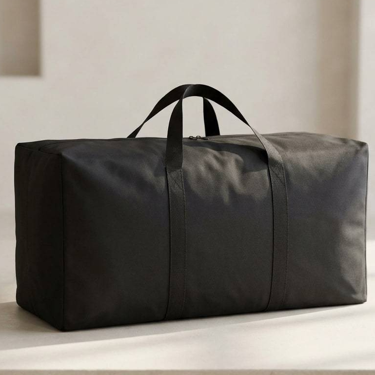 Bolsa Sacolão Grande Impermeável para Viagem Compras e MudançaM ultiuso