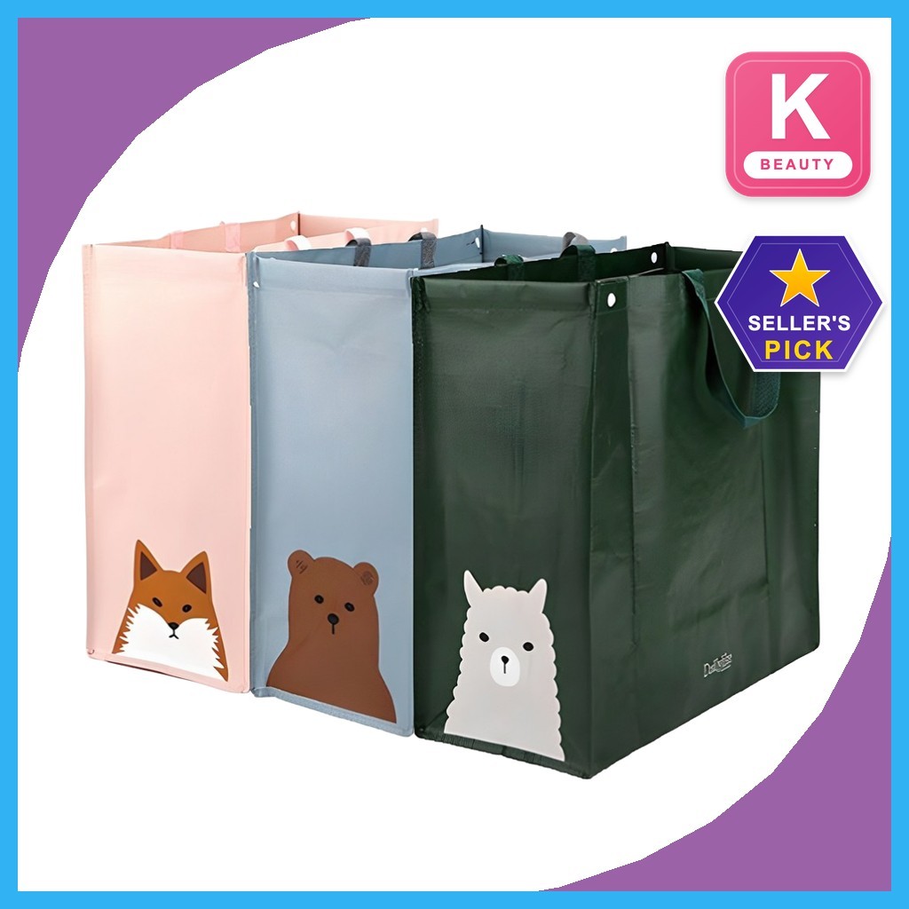 [Likeme] Bolsa De Lona Multifuncional , Conjunto De 3/Coreana/Armazenamento Versátil