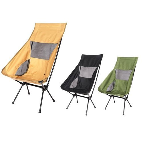 Cadeira Camping Dobrável Assento Confortável Ate 100kg Praia Acampamento Banco Pesca Viagem Piquinique Camping