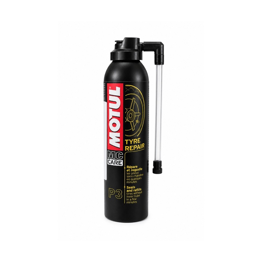 Reparador Pneu Moto Motul P3 Tyre Repair Selante Emergencial 300ml