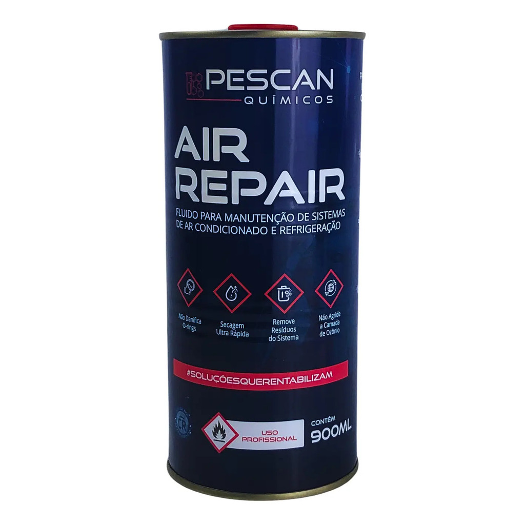 Liquido De Limpeza Sistema Ar Cond Air Repair 141b 900ml