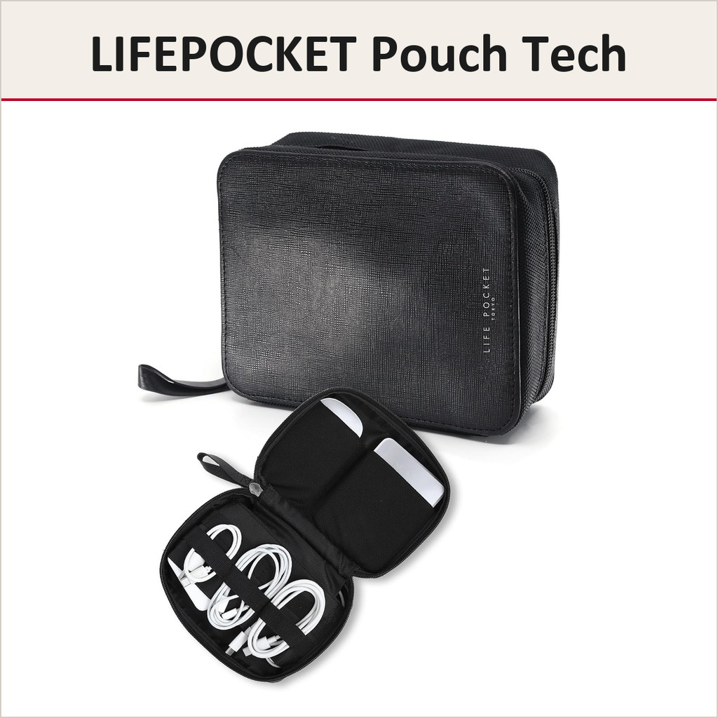 LIFEPOCKET( ) Pouch Tech Poach 2 Mouse HDD Cable