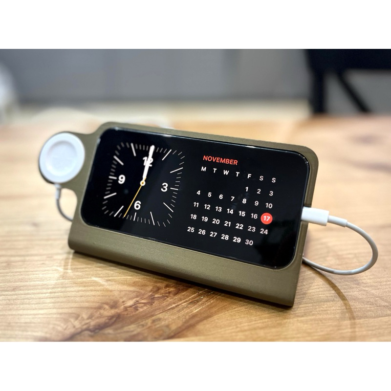 Dock de Carregamento Slim para iPhone 11/12/13/13 Pro e Apple Watch ⌚️