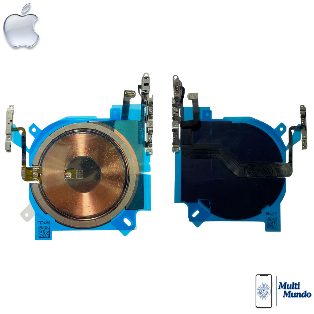Flex Nfc Botão Power Volume Iphone 12 Pro Original Retirado