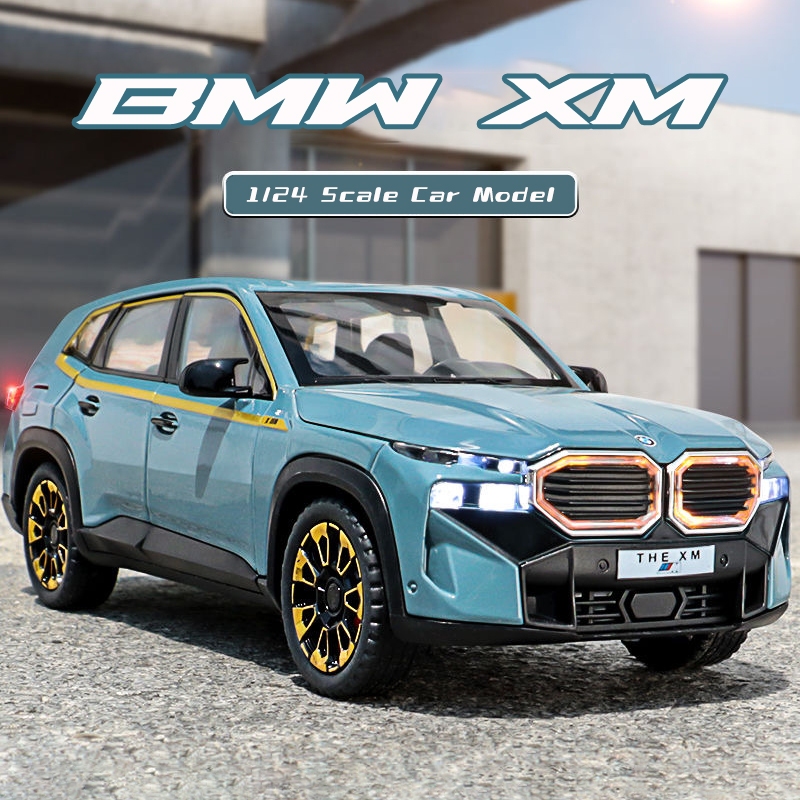 1 : 24 BMW XM Modelo De Carro De Liga Leve Fundido Sob Pressão Car Sound Light Série Entusiasta Do Brinquedo De metal Para Crianças