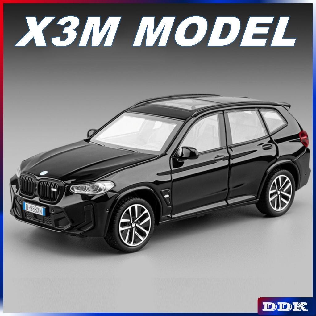 1 : 32 X3M Diecast Alloy Model Toy Car Sound Light Pull Back Presentes Crianças Amigos Presente De Natal