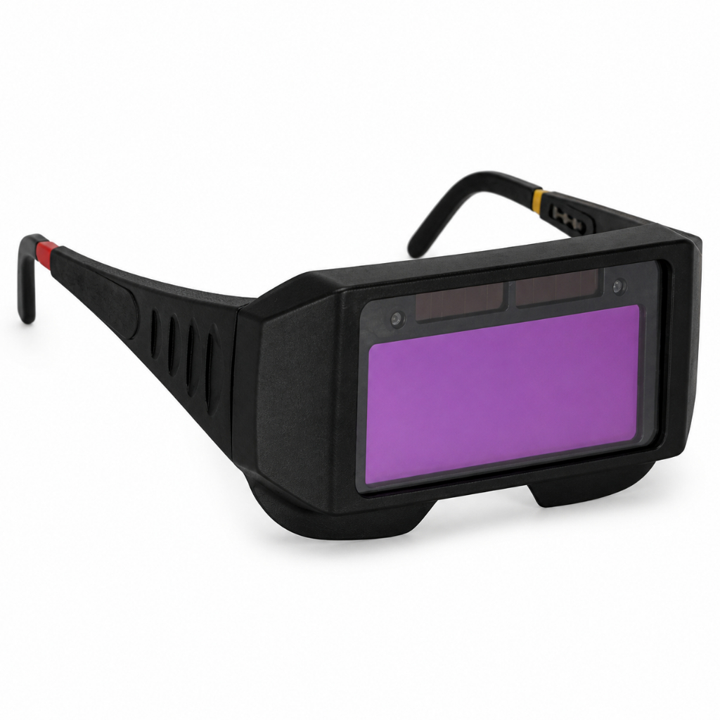 Óculos de Solda Automático Titanium Vision DIN 11 Bateria Solar Ref 5746