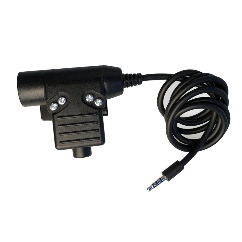 Adaptador De Fone De Ouvido YYS U94 PTT Para Z-Tactical Telefone Celular Plugue De 3 5 Mm
