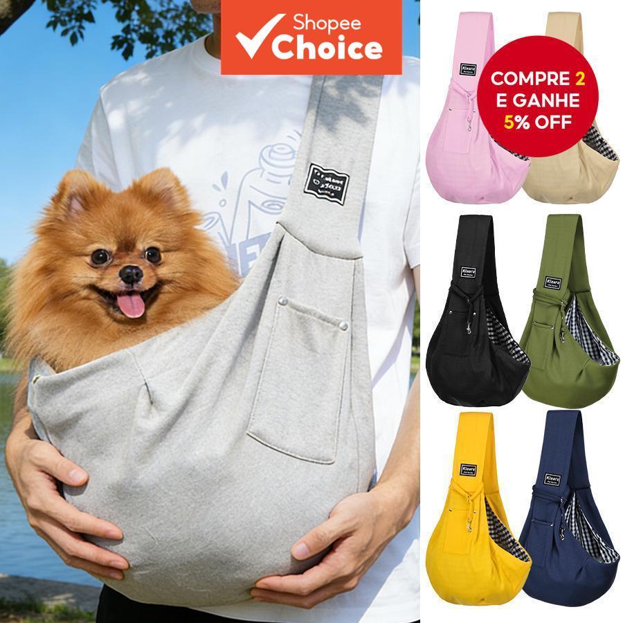 Leve Pet Crossbody Saco Respirável Dobrável Para Cães Gatos Viagem Ao Ar Livre ginugupitan Filhote De Cachorro carry bag