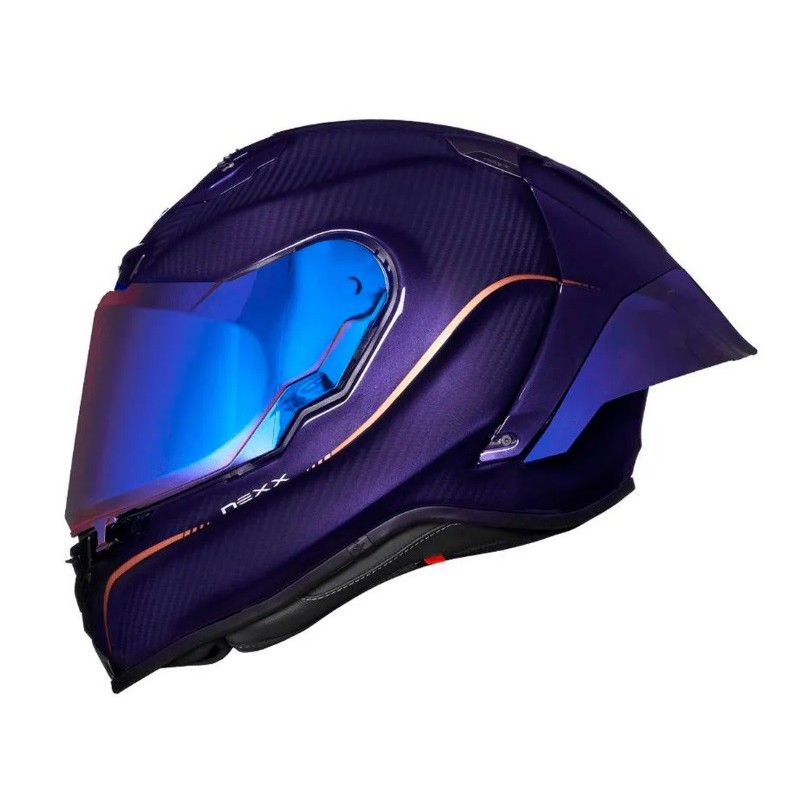 Capacete NEXX X.R3r Hagibis Roxo 58 - NEW MOTORS