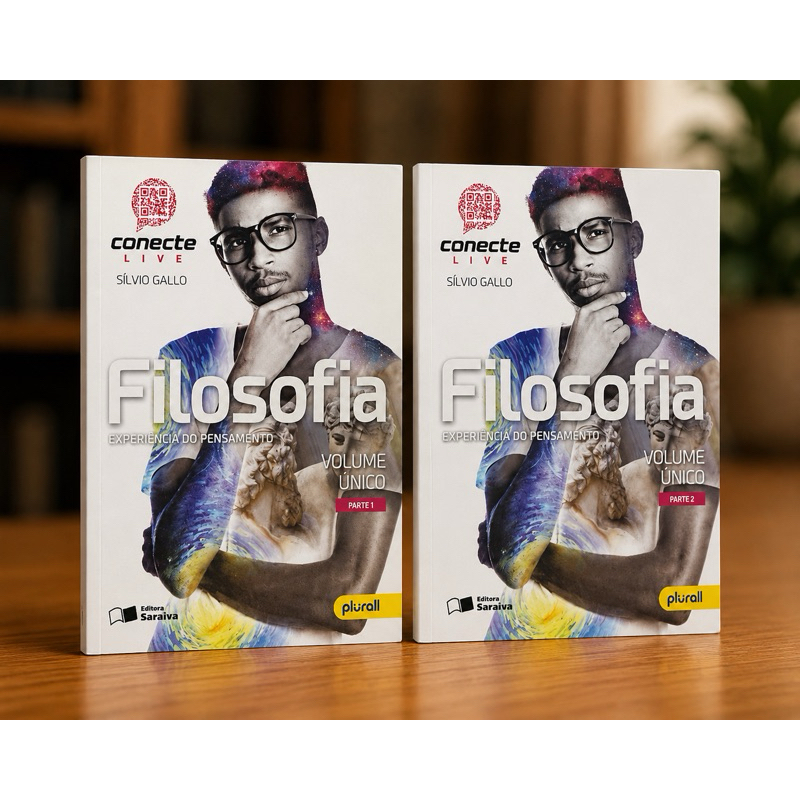 Kit Filosofia Conecte Live – Volume Único Parte 1 + Parte 2 | Ensino Médio
