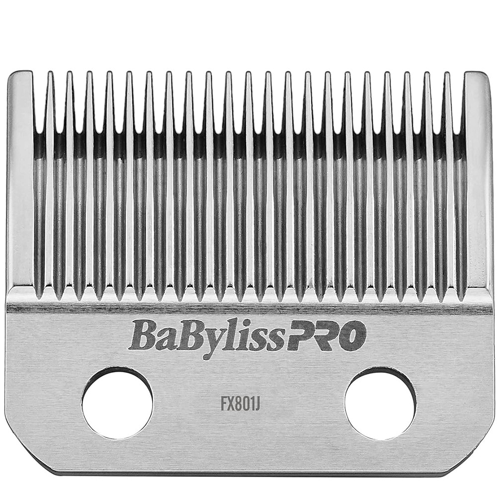 Lâmina Máquina Cortar Cabelo Taper Aço Inoxidável Meia-Lua Rocking Scooping BabylissPRO FX801J