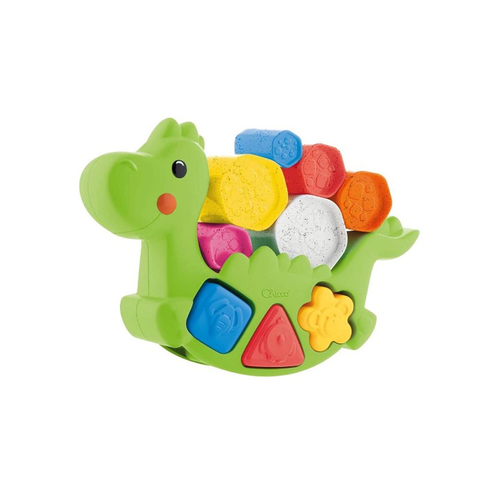 Rocking Dino Chicco 2 em 1 Multicolor