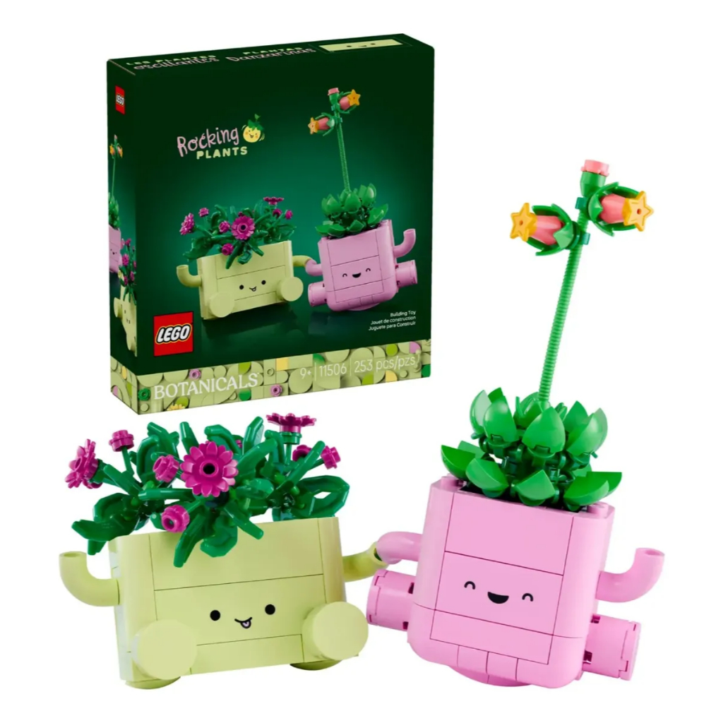 LEGO Botanicals Plantas Dançantes Rocking Plants 253 Peças - 11506