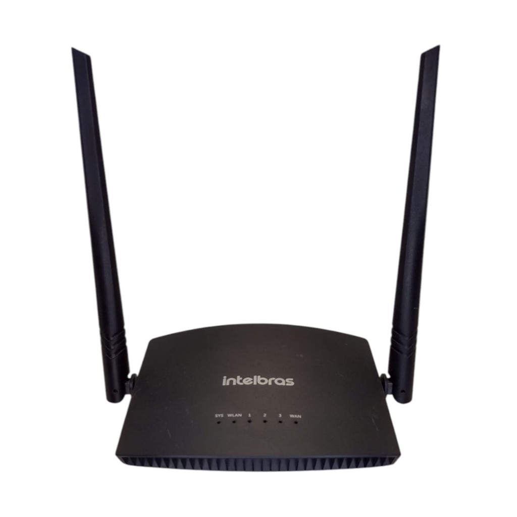 Lote Roteador Fast Wireless Intelbras Rf 301k 300mbps WIFI 2.4 2 antenas Preto Com Fontes