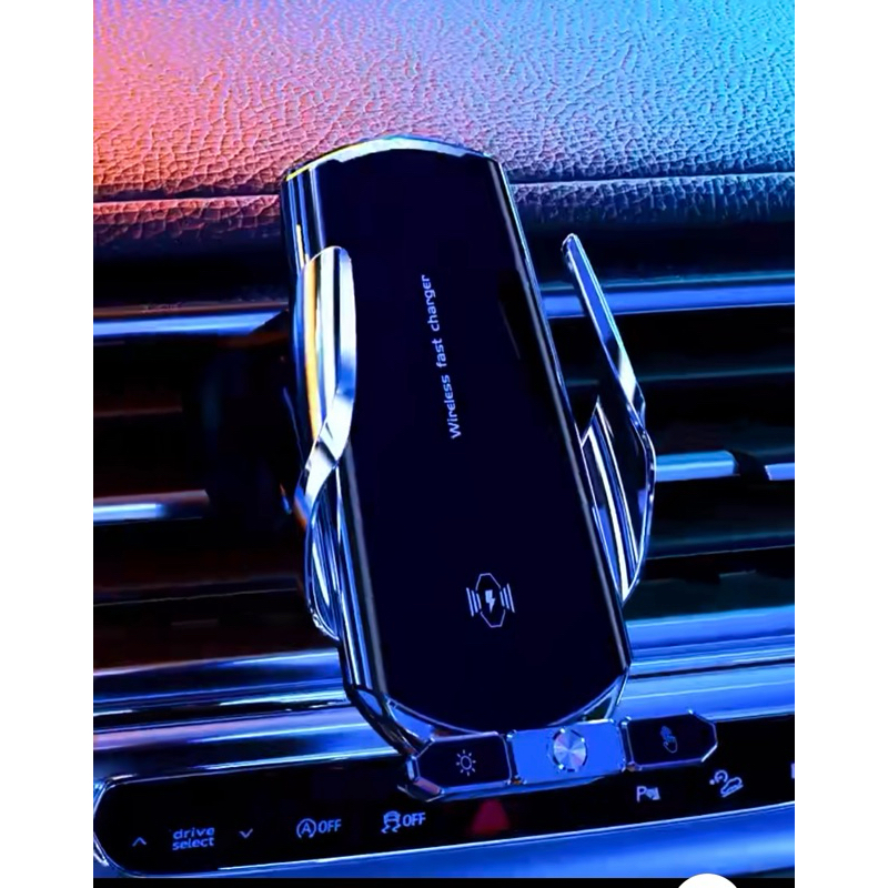 🚗 SUPORTE VEICULAR COM CARREGAMENTO POR INDUÇÃO (WIRELESS FAST CHARGER) 📱⚡