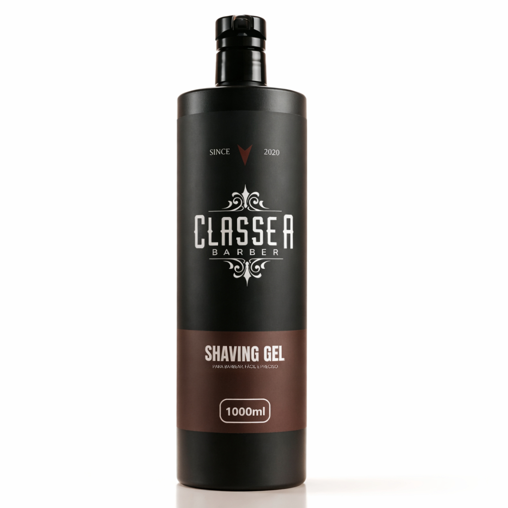 LINHA DE SHAVING TRADICINAL GEL E CREME CLASSE A