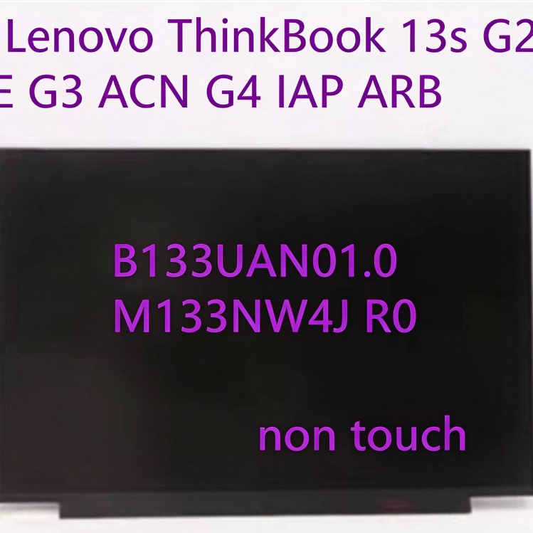 Novo 13.3 Polegada 1920X1200 LED Painel De Tela LCD IPS M133NW4J R0 B133UAN01.0 Para ThinkBook 13s G2 ITL São G3 ACN G4