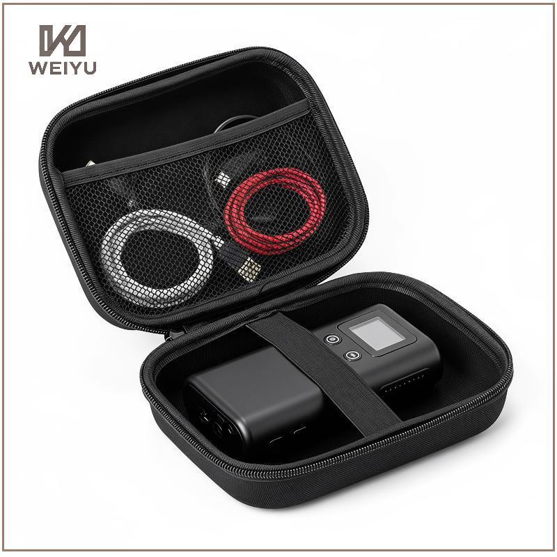 WEIYU Hard EVA Electronics Storage Case Shoproof Bolsa De Transporte À Prova D'água Para Cabos Carregadores Consoles De
