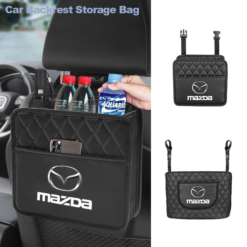 High Capacity Car Seat Sundries Organizer Bag Storage Accessories For Mazda 6 2 3 Ms CX3 CX4 CX5 CX7 CX9 CX30 RX8 MX5 MX