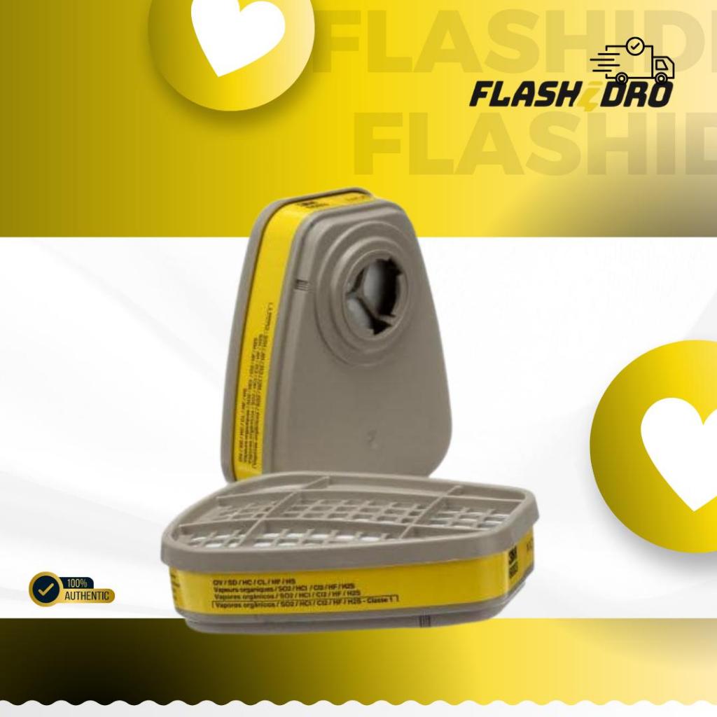 Cartucho Para Pintura Aplicação Químicos 3m 6003 Vo/ga 2pr