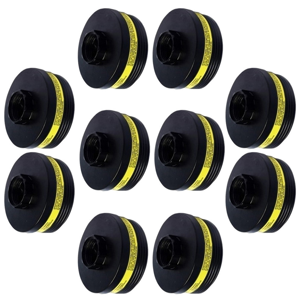 Kit 10 Filtro VO/GA CMC-1 Cartucho Para Máscara Respirador Alltec Mastt Proteção Epi