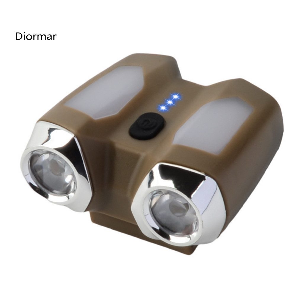 Sensor Hat Light Clip Headlight Motion Headlamp Bright Hands-free Adjustable Blue Warning Lamp Type-c Rechargeable Water