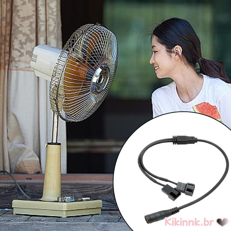 Travel DC5 5x2 1mm A 4Pin Fan Splitter Cable Fio Para Vários Ventiladores Resfriamento