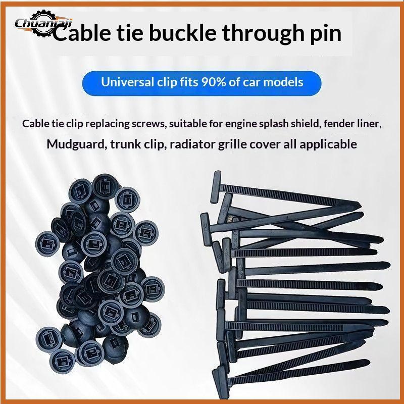 Chuaniaji Nylon Cable Tie Universal Bule Heavy Duty Ajustável Zip Para Home Office Gerenciamento De Fio BR