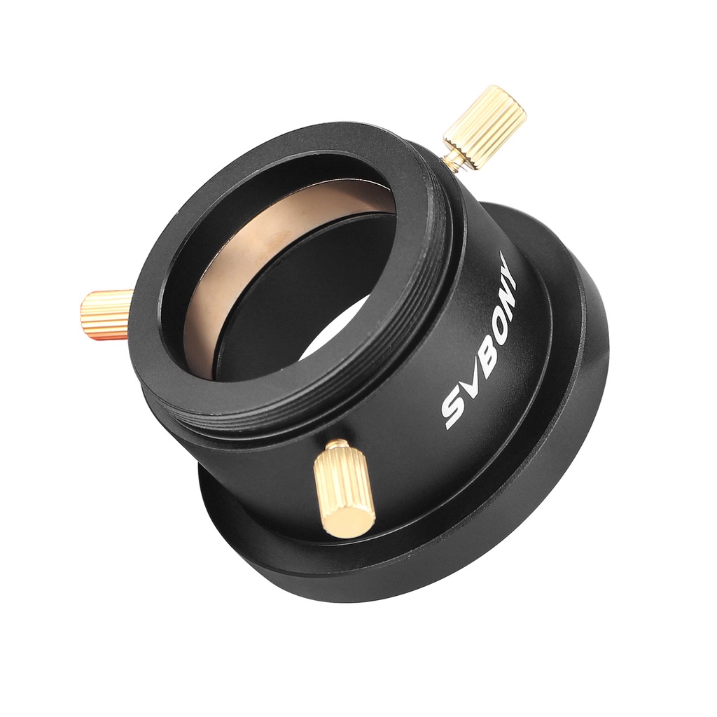 SVBONY SA404 Adaptador de telescópio M48 a M42 1,25 polegadas com roscas macho para câmera SLR conectar a luneta