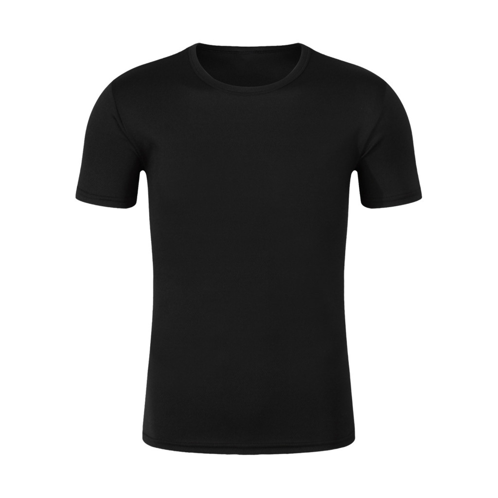 Short Sleeve Tee T-shirt Unisex Quick-dry Sports O-neck Soft Breathable Sweat-absorbing for Activities Diy Print Elastic
