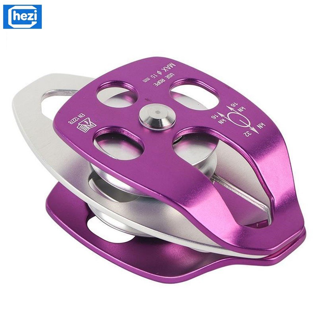 [High Quality H] Aluminum Aviation For Outdoor Side Swing Double Pulley System Mountain Activities