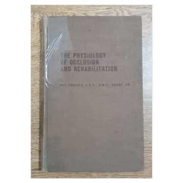 Physiology of Occlusion and Rehabilitation (Livro Raro) autor Ulf Posset