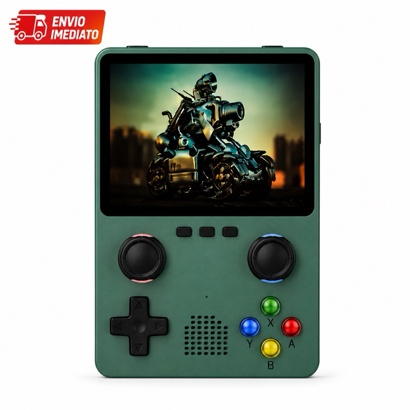 Console Portátil Retrô 6.000 Jogos Oásis OIH-5911 Bateria 1500mAh/  Tela HD 3,5” - 11 Emuladores