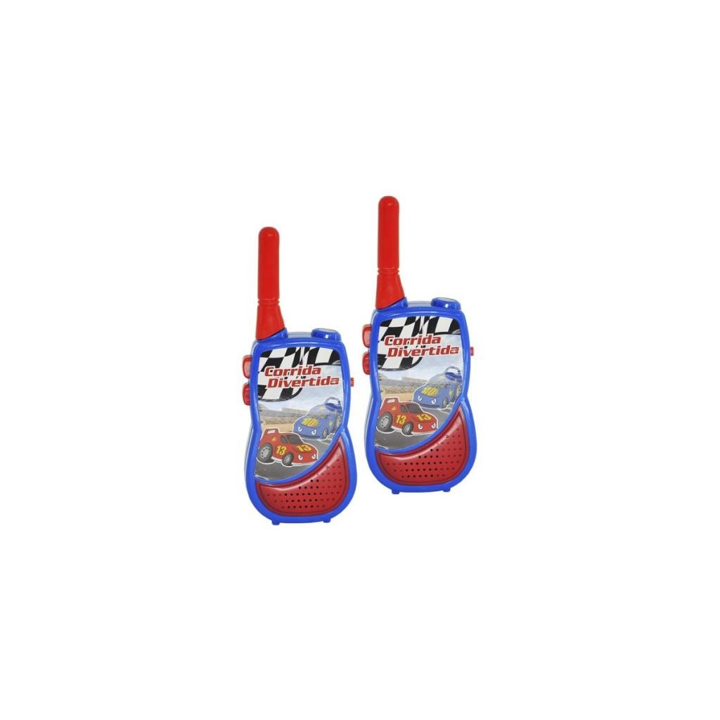 Walkie Talkie Lanterna Corrida Divertida DM Toys Frequencia 49MHz Alcance 35m