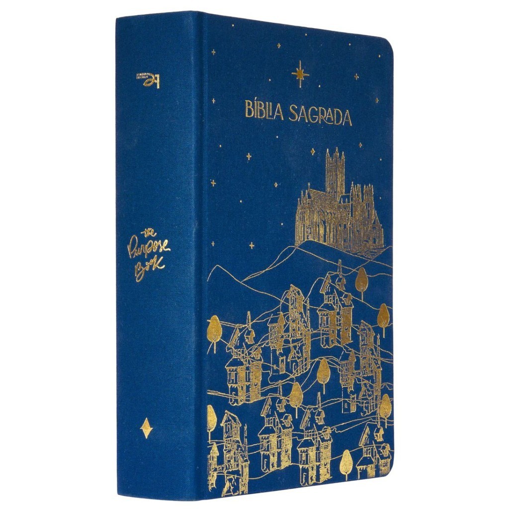 Bíblia Sagrada The Purpose Book | A21 | Espaço Para Anotações | Capa Dura Novo Reino | Thomas Nelson Brasil