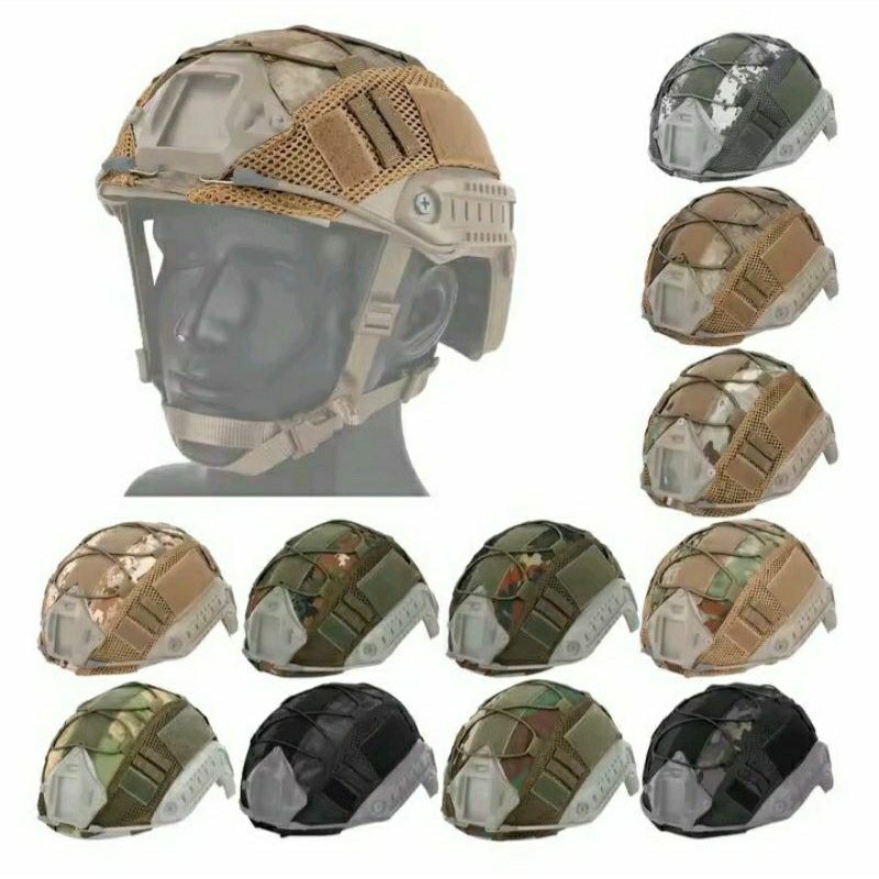 Capa Coifa Para Capacete Fast Ou Mich - Airsoft Paintball